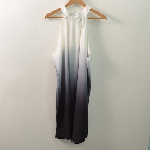 Shein Curve Dress Womens 3XL XXXL Black Gray White Sleeveless Polyester Spandex