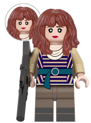 Stranger Things Natalia Dyer Nancy Wheeler Figur mit 2 Gesichtern (S4E8 Outfit)