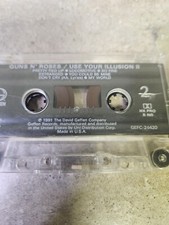 guns n roses use your illusion ii cassette