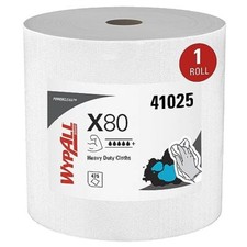 WypAll Power Clean X80 Heavy Duty Cloths 475 Count Jumbo Disposable Wipes