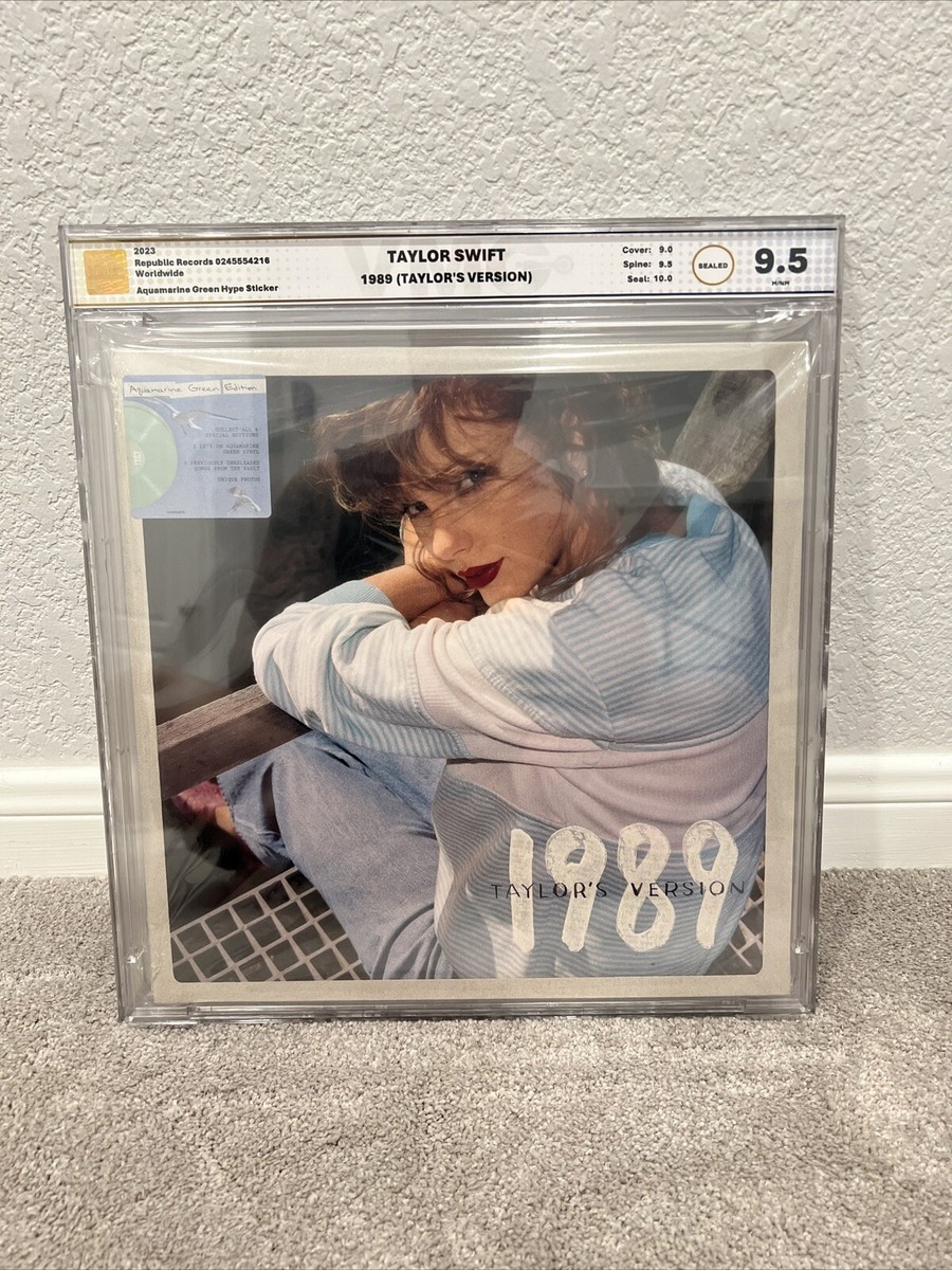 Taylor Swift 1989 (Taylor's Version) Aquamarine Green Vinyl VMG