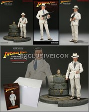 Hot! Sideshow Toys Indiana Jones 1/6 Dr. René Belloq Idol Chamber Environment EX