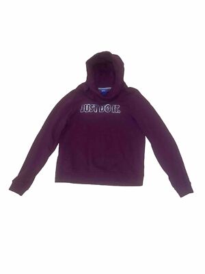 nike just do it purple hoodie