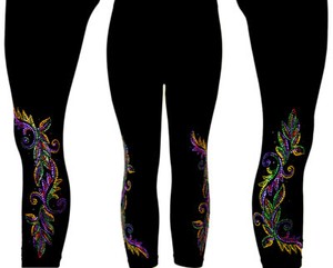 mardi gras tights