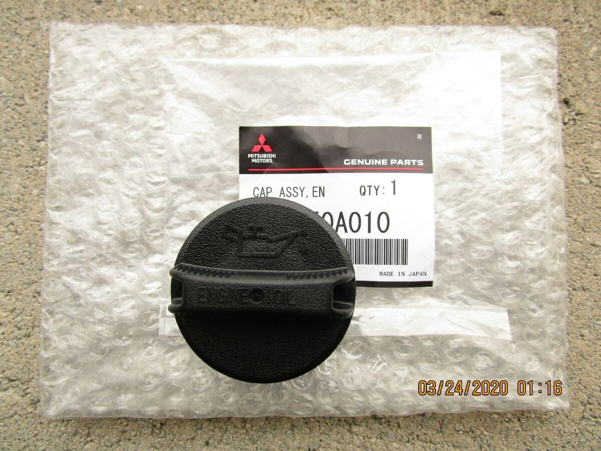 FITS: 08 - 17 MITSUBISHI LANCER ENGINE OIL FILLER CAP OEM FITS: 08 - 17 MITSUBISHI LANCER ENGINE OIL FILLER CAP OEM