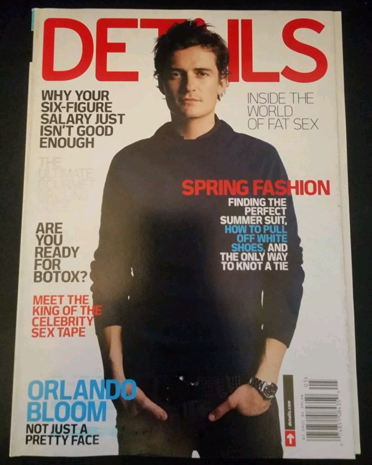 Details Magazine May 2007 Orlando Bloom B43:2078