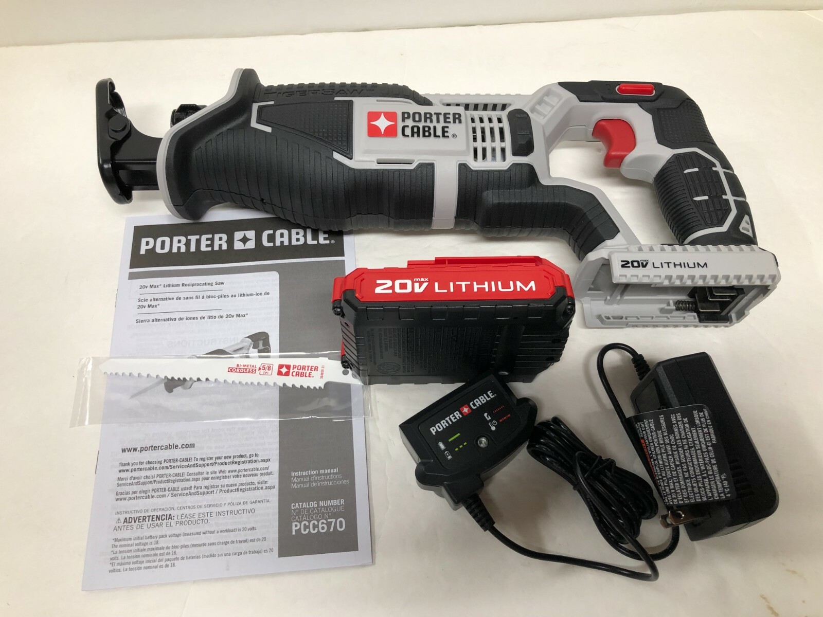 Porter Cable PCC670 20V Max Lithium 