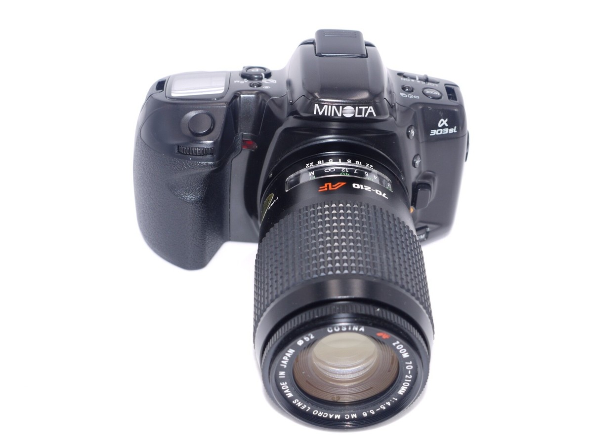 MINOLTA α 303Si SLR 35mm Film Camera w/ AF Lens 35-70mm