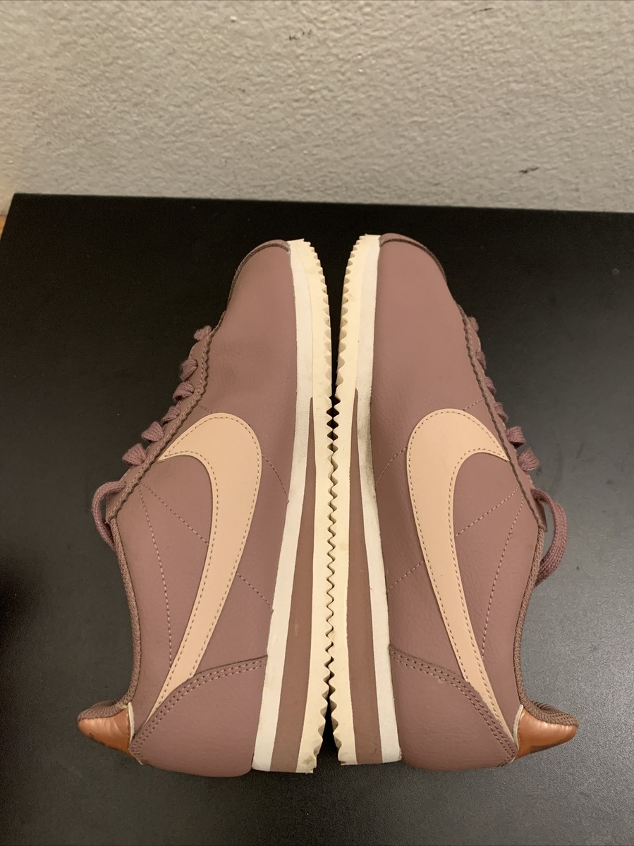 nike cortez leather smokey mauve
