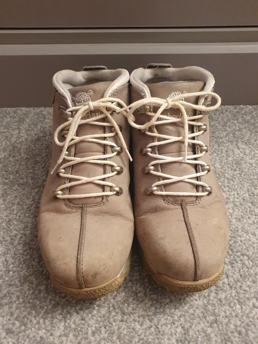 TIMBERLAND Women s Stone Coloured Hiking Walking Short Boots Size
