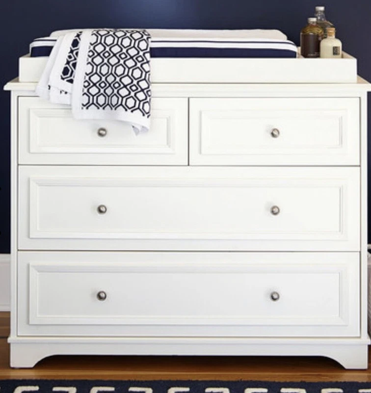 pottery barn changing table topper