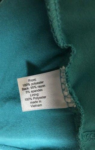 Lane Bryant 1x 18/20 Women’s Sleeveless Tank Scoop Neck Blue Embroidered Lined - Picture 3 of 4