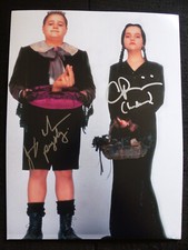ADDAMS FAMILY Christina Ricci Jimmy Workman Signed Autograph Autographed COA PROOF