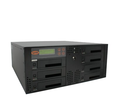 SySTOR 1-6 SATA Rackmount Hard Drive HDD/SSD Duplicator/Wiper 5.4GB/Min 2YR WRNT