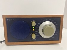 Tivoli Audio Henry Kloss Model One AM / FM Radio Walnut Case Navy Face/Read