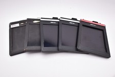 Graflex Fidelity 4x5 Film Holders with Dark Slides Lot of 5 11618