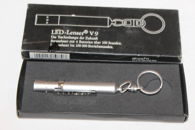 LED LENSER  OPTOELECTRONICS  V9 Taschenlampe Handlampe 