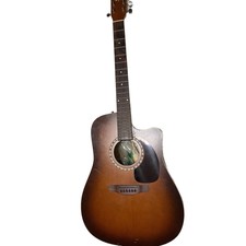 Guitar-art And Lutherie Cw Cedar Antique Burst Qi Note Flaws In Photos No String