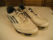 Mens Adidas Golf Teck Adizero White Golf Shoes sz 13 (70% Softspikes)