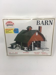 Model Power 601 Ho Scale Barn Kit Ebay