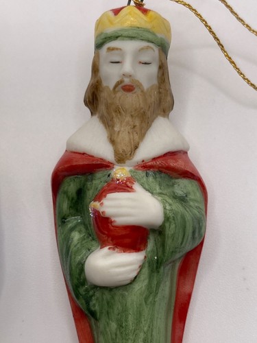 Weise Männer Keramik Weihnachtsschmuck - Bild 8 von 20