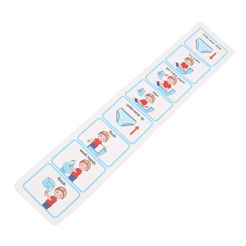Potty Training Visual Schedule Independent Living Skills Step By Step Visual DP3 - Picture 20 of 24