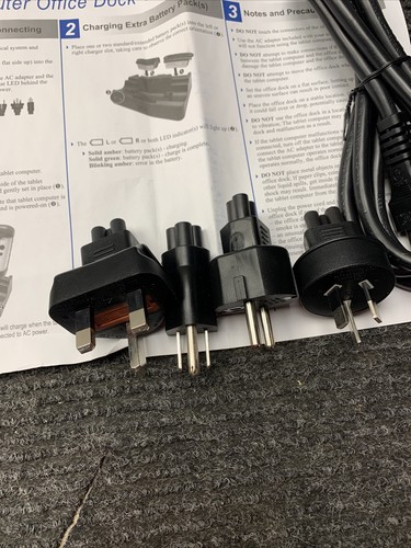 Trimble ACCAA-705 Yuma YUMAOD Charging Docking Station & Original AC Adapter - Afbeelding 4 van 12