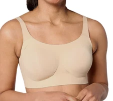 Evelyn & Bobbie~Support Scoop Wirefree Bra~X-Large~Sand~A638762