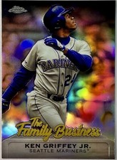 ✨2018 TOPPS CHROME ⚾️ KEN GRIFFEY JR. THE FAMILY BUSINESS REFRACTOR #FBC-1 SP