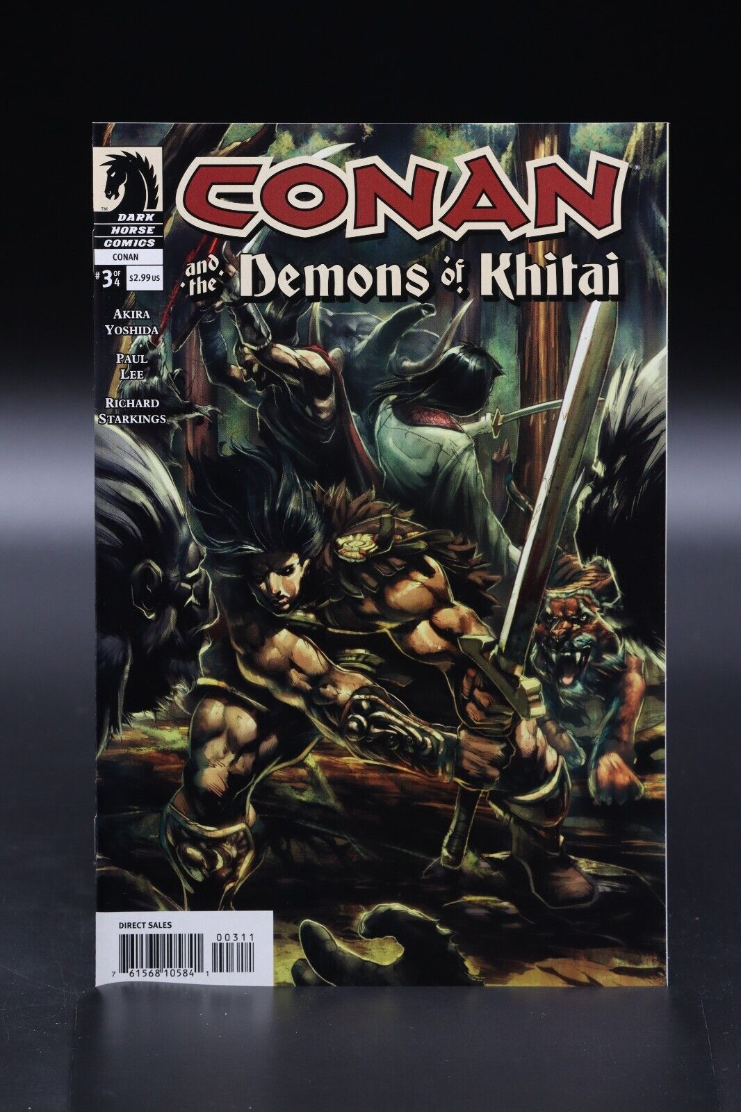 Conan and the Demons of Khitai (2005) #3 1st Print Recalled Uncensored Panel NM