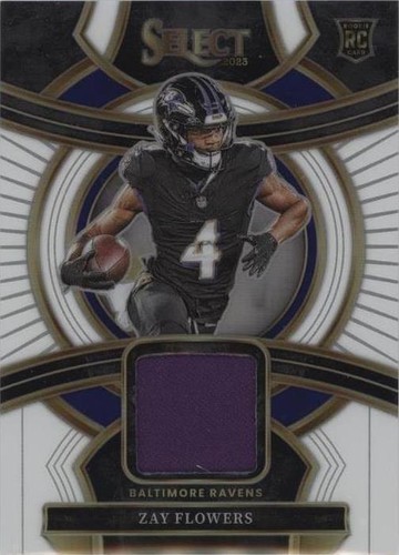 プロフィル　8袋　在庫ラストです Zay Flowers 2023-24 Panini Select Concourse Rookie RC #8 Silver