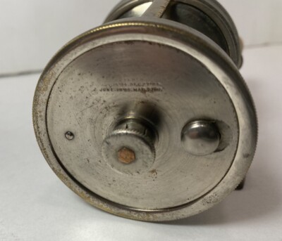 Moulinet De Pêche Ancien Meisselbach Tripart 580 - Vintage 1904 - États-Unis