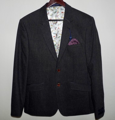 ted baker tight lines blazer