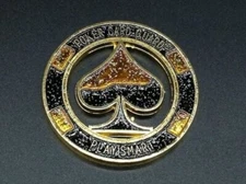 Spade Love The Game Poker Card Guard Hand Protector US Seller Fast Ship