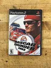 NASCAR Thunder 2003 Sony Playstation 2 PS2 Game Complete Free Ship