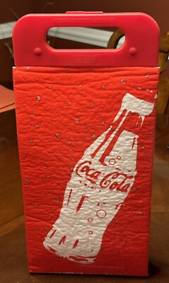 Vintage Coca Cola Koolit Foam Snap Close Cooler Rare Ships Free Coke ...