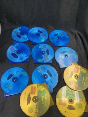 Lot of 8 Big Fish PC games Cd Rom Various Games++ 3 DEMOS CD ROM