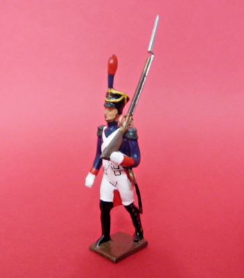 C B G MIGNOT SOLDATS DE PLOMB FIGURINE SAINT LOUIS BOITE D'ORIGINE Ht 5,7 cm EUR 35,00 - FR