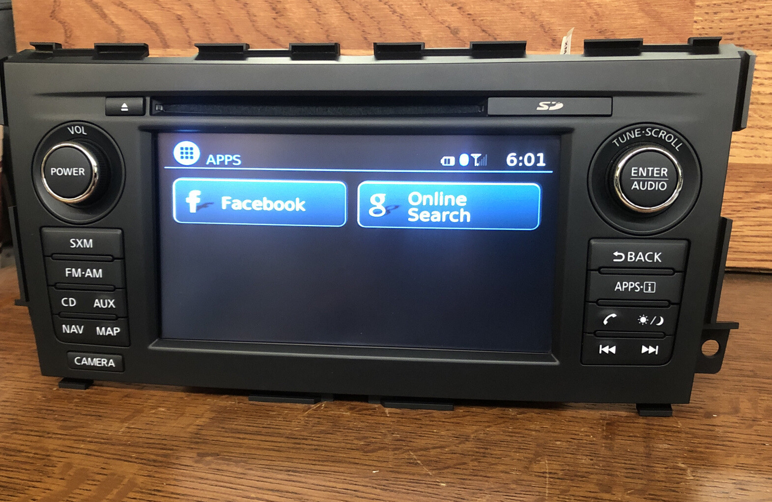 NEW 2016 Nissan ALTIMA OEM Radio Navigation CD Player XM Nissan Connect ...