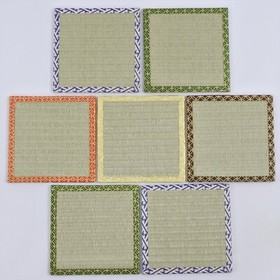 NEOGEO - TATAMI COASTER (90mm) - Samurai Shodown B (7 pcs Set) SNK Official 217