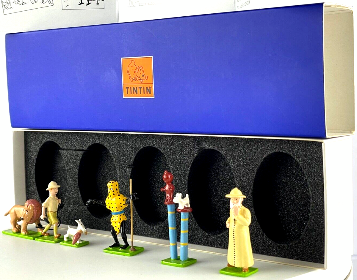 Tintin - Pixi/Moulinsart 46244 - Mini série - Tintin au Congo (6 figurines) - 2009 - auction