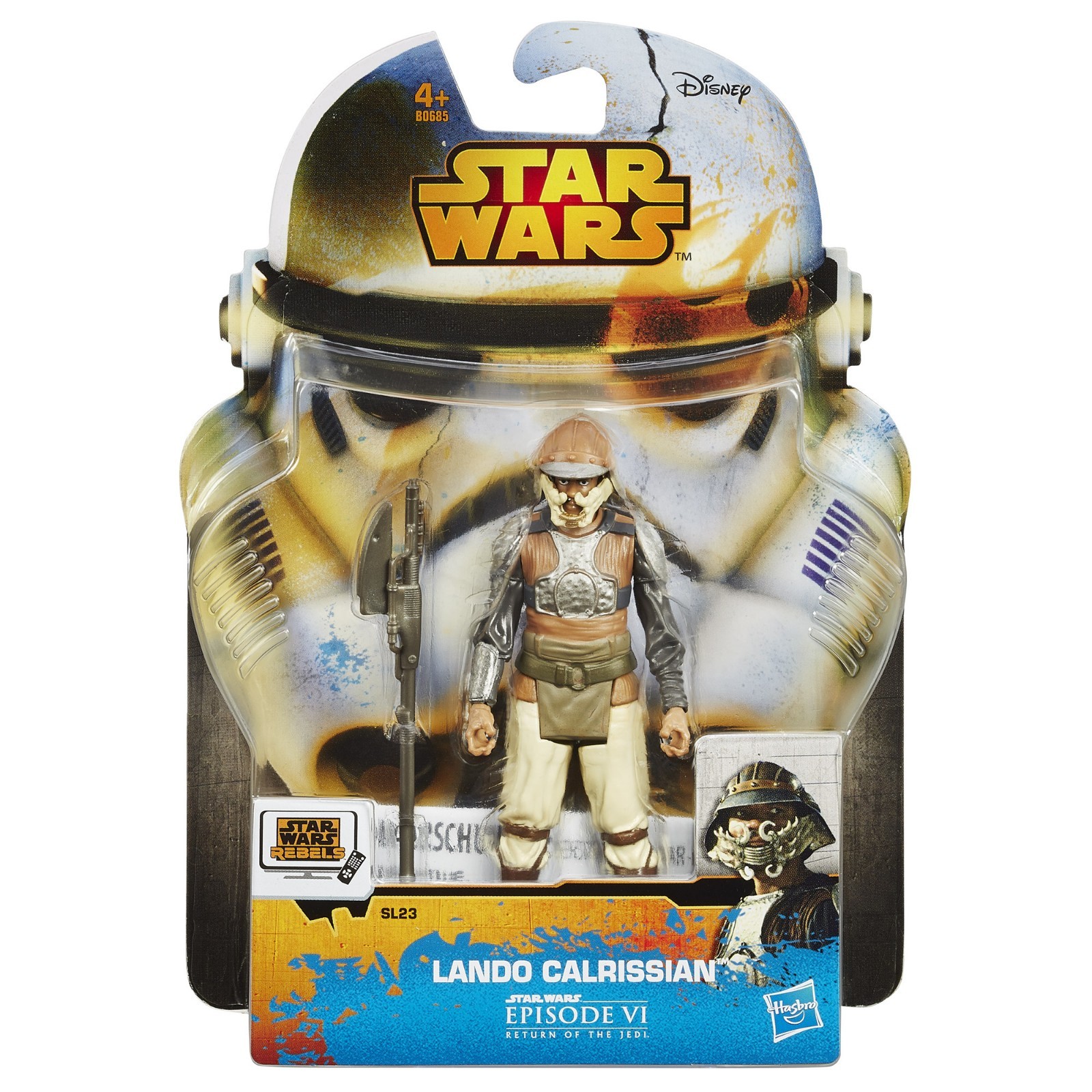 Star Wars Saga Legends 3.75""-inch LANDO CALRISSIAN Skiff Guard Disguise (SL23)