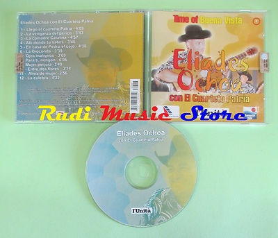 CD ELIAS OCHOA CON EL CUARTETO PATRIA 2003 time of buena vista(Xs3) no lp mc dvd
