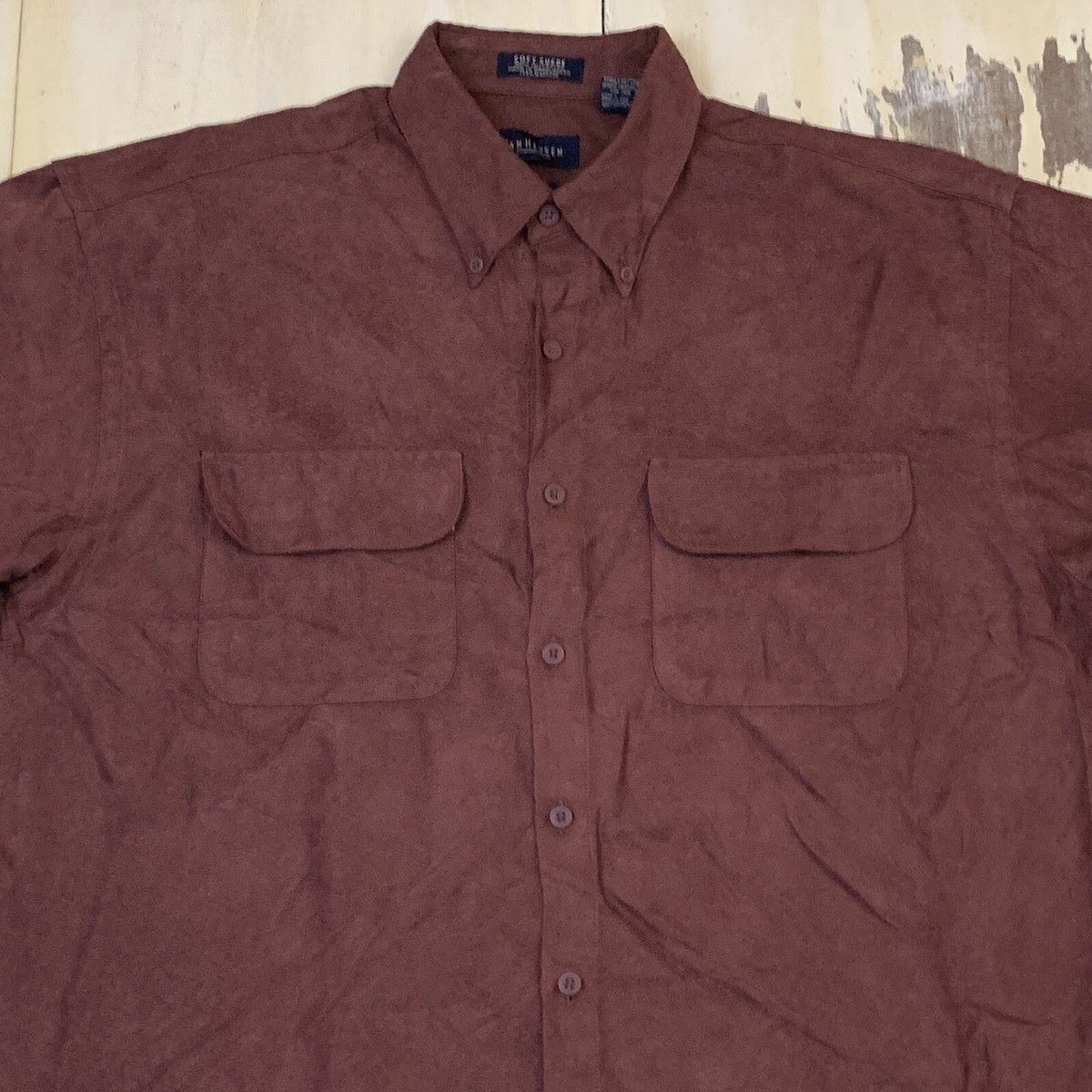 van heusen button up shirts