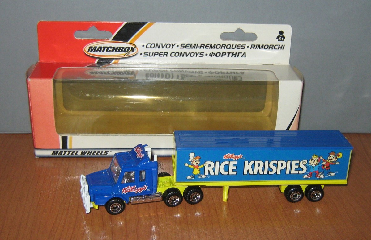 Matchbox Convoy Scania T142 Box Truck Kelloggs Rice Krispies | eBay