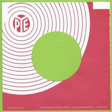 PYE pinky red circles angled REPRODUCTION RECORD COMPANY SLEEVES  pack of 10 