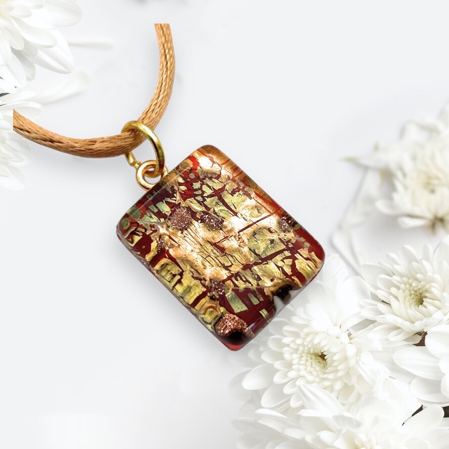 Glass Pendant Murano Glass Pendant Handmade Glass Pendant Venice