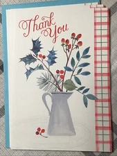 3 Hallmark Thank You Christmas Appreciation Card Cards Anyone 8x5.25 Expressions