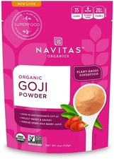 Navitas Organics Goji Powder, 4oz. Bag, US SELLER