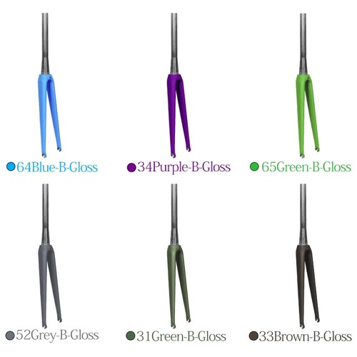 700C Road Bicycle Carbon Fiber Front Fork 1-1/2-1/8 Tapered Fork UD Matt/glossy - Picture 27 of 27